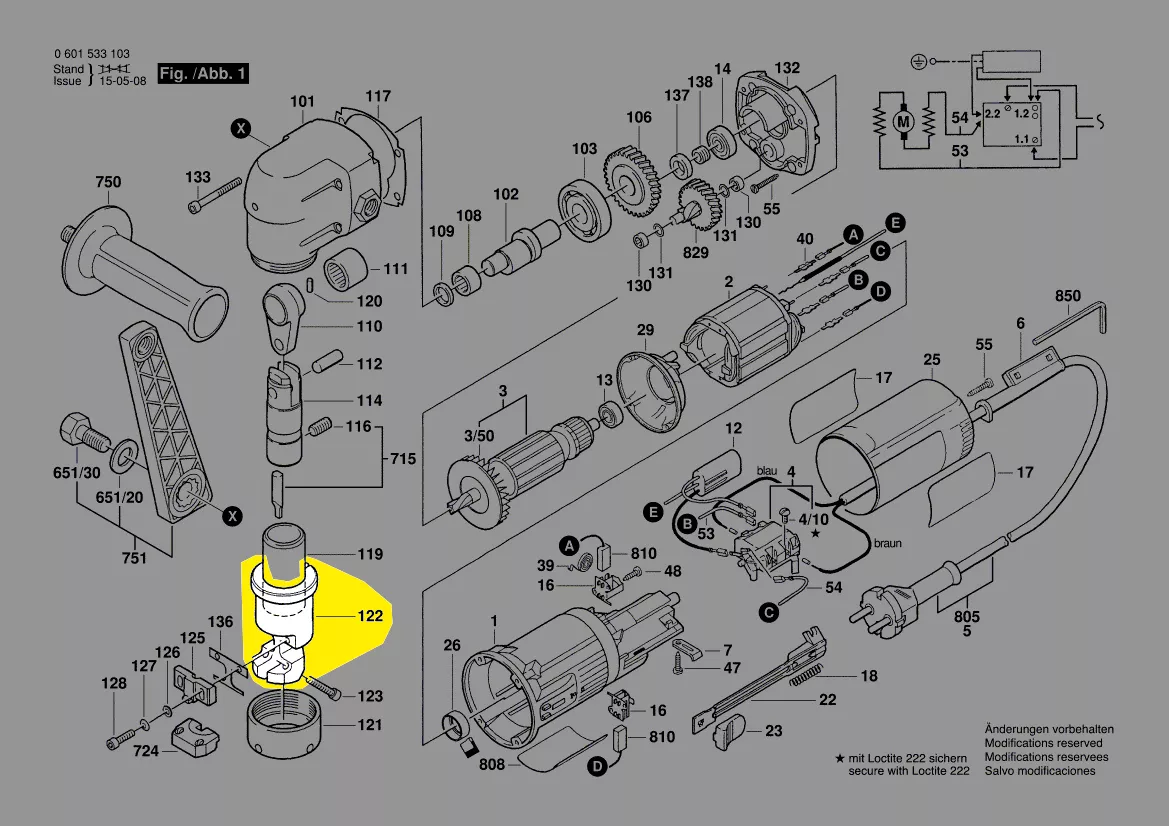 Porte matrice réf. 3 607 031 358 BOSCH